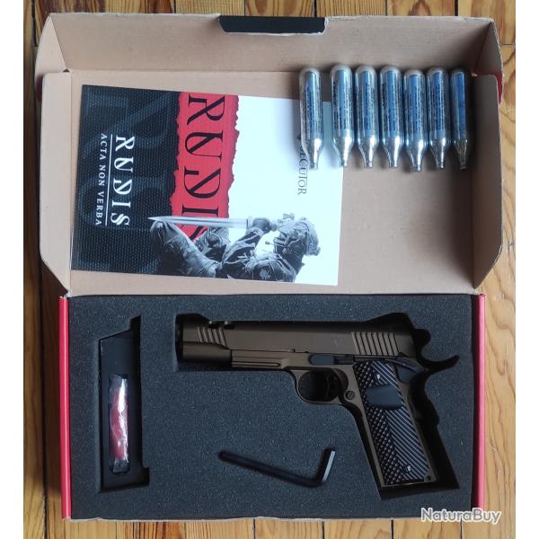 Airsoft - R�plique GBB co2 RUBIS V ACTA NON VERBA BRONZE SECUTOR