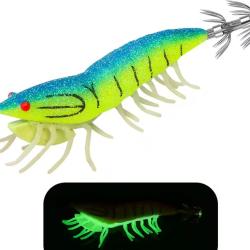 Turlutte &agrave; Bille, Bruiteuse et Lumineuse 11.5cm 24gr Grennblue