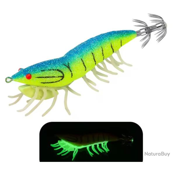 Turlutte � Bille, Bruiteuse et Lumineuse 11.5cm 24gr Grennblue