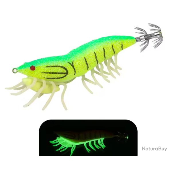 Turlutte � Bille, Bruiteuse et Lumineuse 11.5cm 24gr Green
