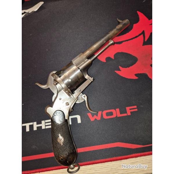 Revolver a broche 12mm type Lefaucheux