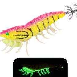 Turlutte &agrave; Bille, Bruiteuse et Lumineuse 11.5cm 24gr Yellow