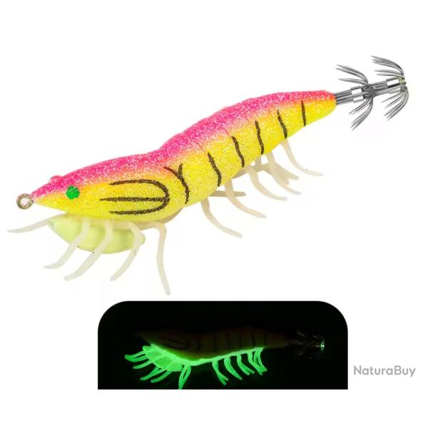 Turlutte � Bille, Bruiteuse et Lumineuse 11.5cm 24gr Yellow