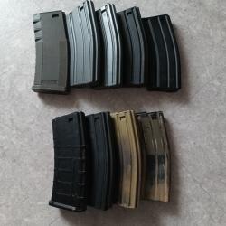 Lot de chargeurs mid cap