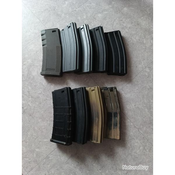 Lot de chargeurs mid cap