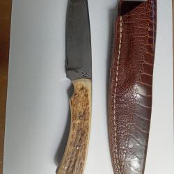 Couteau d'artisan  la forge du brian sans prix de reserve