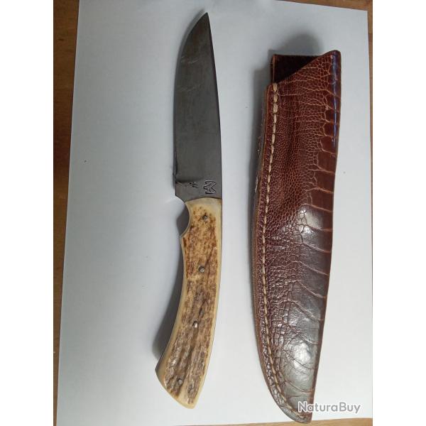 Couteau d'artisan  la forge du brian sans prix de reserve