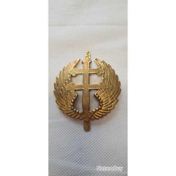 Insigne, Attribut,  FAFL dor�,  Rondache  De Casque Adrian  ( 3 )
