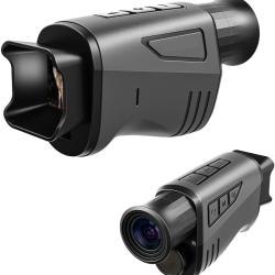 Monoculaire Vision Nocturne 1080P IR Zoom 16X 300-1000m HD Infrarouge Chasse Observation