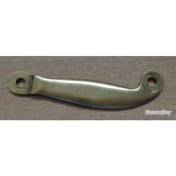 contre platine laiton de pistolet 1822 t bis