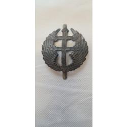 Insigne, Attribut, FAFL fer , Rondache  De Casque Adrian (  3 )
