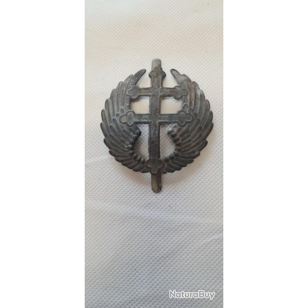 Insigne, Attribut, FAFL fer , Rondache  De Casque Adrian (  3 )