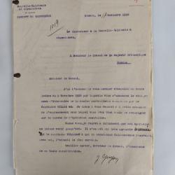 Projet raid a&eacute;rien hydravion Australien pour relier AUSTRALIE aux &icirc;les SAMOA.1926.