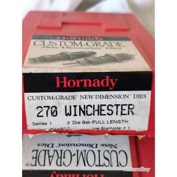 Outils hornady custom grade 270 winchester