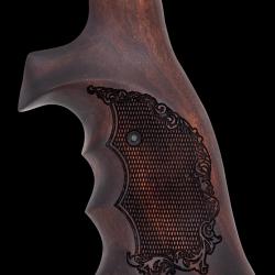 POIGNEE BOIS ERGONOMIQUE REVOLVER S&W carcasse K/L