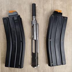 Conversion .22 LR pour AR15 - CMMG BRAVO - 2 chargeurs (Occasion)