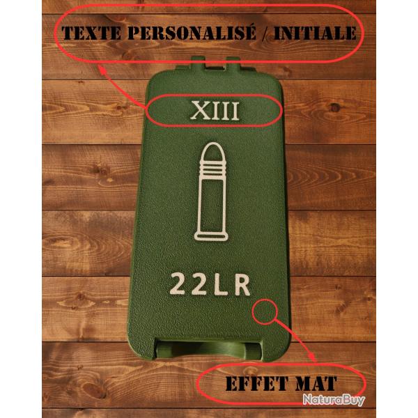 Bo�te pour munition  22Lrx50 kaki+beige