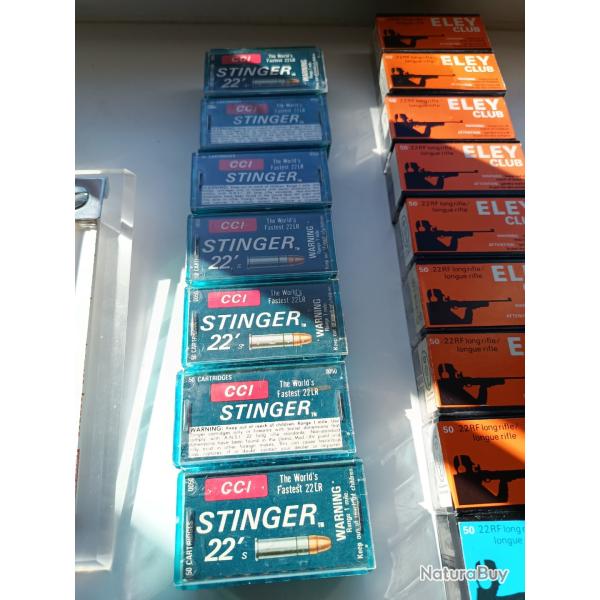 350 balles CCI stinger. Hyper vitesse/chasse