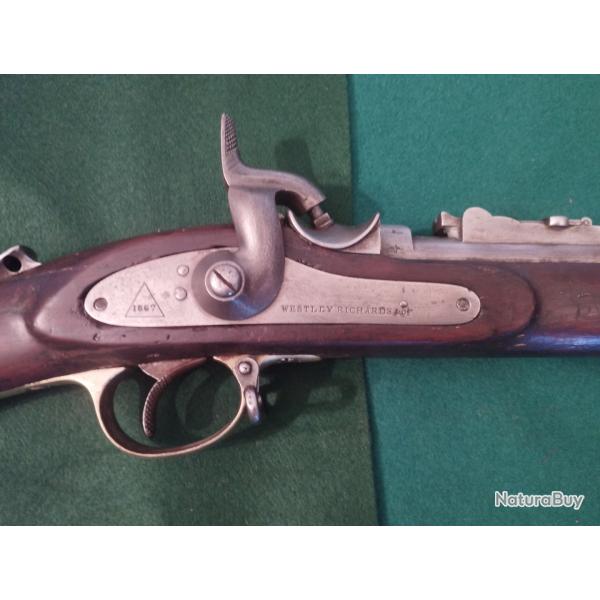 Carabine Anglaise  Westley Richards,  "Monkey Tail"  11 mm   m / 1867