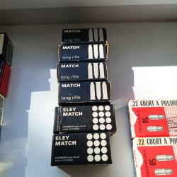 Lot de balles Eley Watch