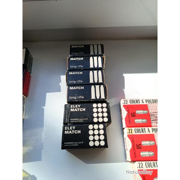 Lot de balles Eley Watch