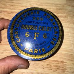 1 boite de  250 cartouches     6mm BOSQUETTE double culot CARTOUCHERIE FRANCAISE