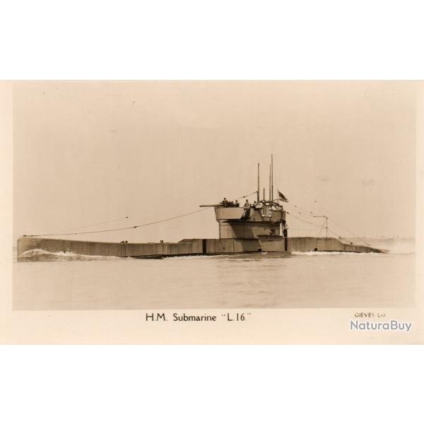 Carte postale sous-marin H.M. Submarine L.16 -N�8137