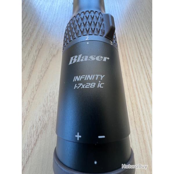 Lunette blaser infinity 1-7x28 ic