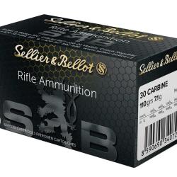 Balles Sellier & Bellot Soft Point 30 Carbine 110gr