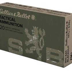 Balles Sellier & Bellot FMJ 300 AAC BlackOut 9,55g