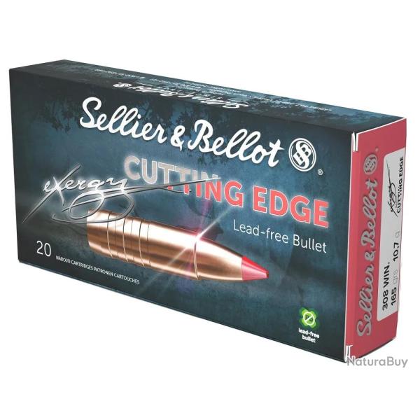 Balles Sellier & Bellot Exergy Edge 308 Win 165gr