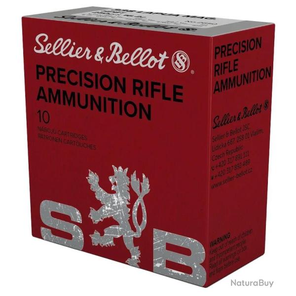 Balles Sellier & Bellot HPBT 338 Lapua Mag 250gr