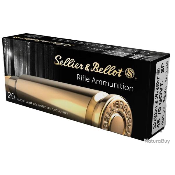 Balles Sellier & Bellot Soft Point 45-70 GOVT 405gr