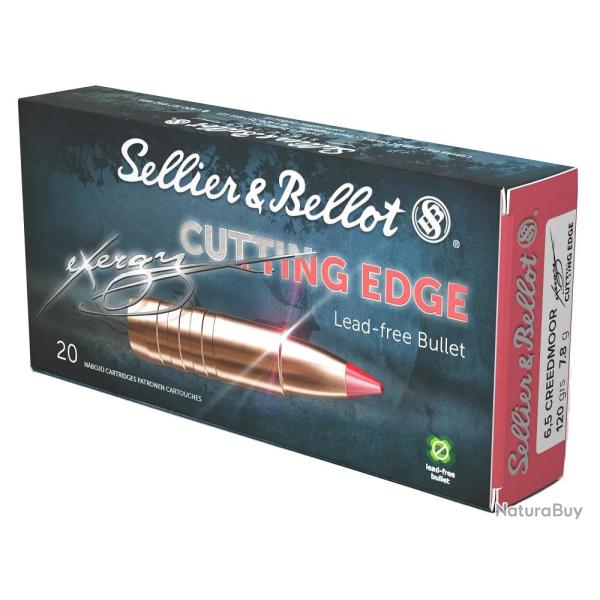 Balles Sellier & Bellot Exergy Edge 6,5 Creedmoor 120gr