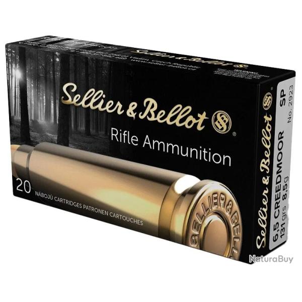 Balles Sellier & Bellot Soft Point 6,5 Creedmoor 8,5g