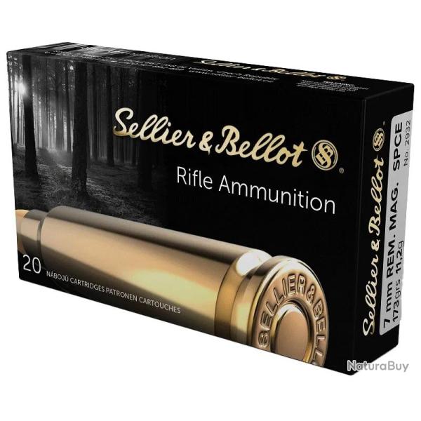 Balles Sellier & Bellot SPCE 7mm Rem Mag