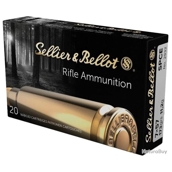 Balles Sellier & Bellot SPCE 7x57 173gr