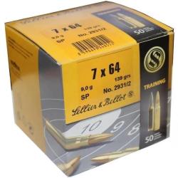 Balles Sellier & Bellot Soft Point 7x64 x50