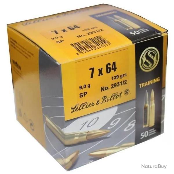 Balles Sellier & Bellot Soft Point 7x64 x50