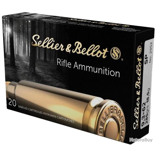 Balles Sellier & Bellot Soft Point 9,3x62