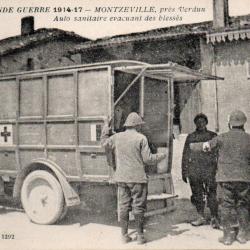 Carte Postale Ancienne - La Grande Guerre 1914-17 - Montzeville, pr&egrave;s Verdun -N&deg;8134