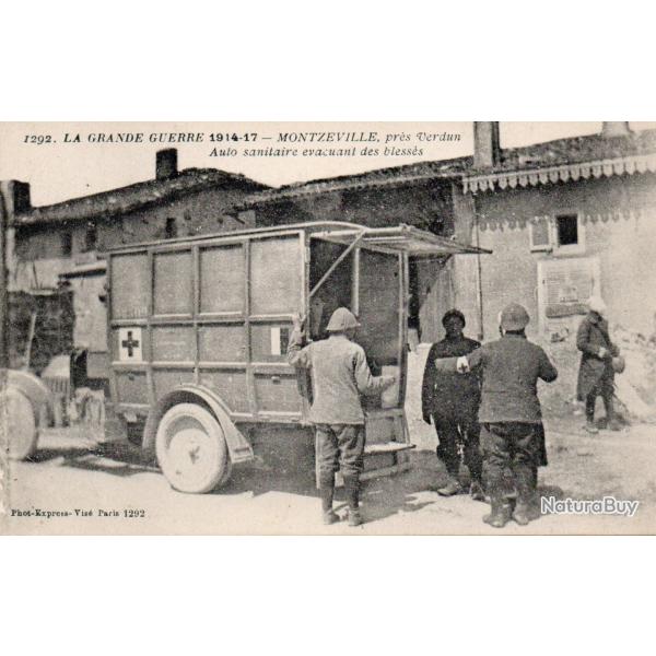 Carte Postale Ancienne - La Grande Guerre 1914-17 - Montzeville, pr�s Verdun -N�8134