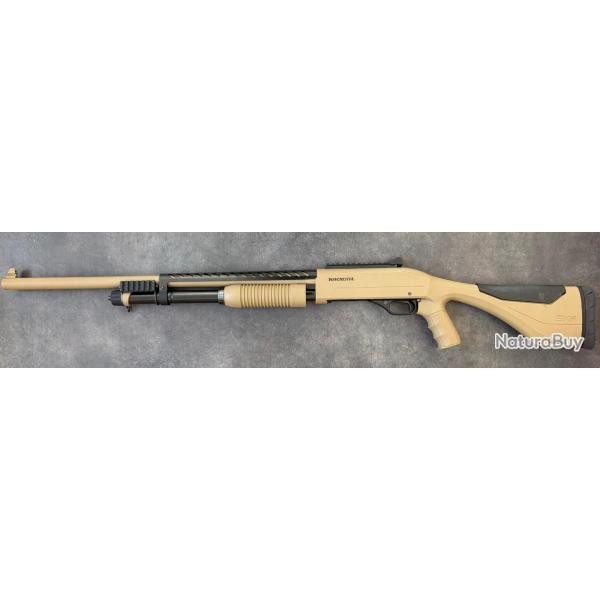 Fusil � pompe WINCHESTER sxp cal.12/76 xtrm dark earth defender rifled 61cm
