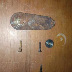Plaque de couche et disque de crosse mauser Gewehr 98
