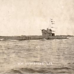 Carte postale sous-marin H.M. Submarine L12-N&deg;8130
