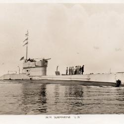 Carte postale sous-marin HMS L20 -N&deg;8126