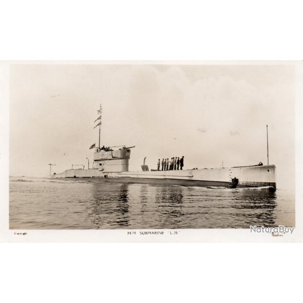 Carte postale sous-marin HMS L20 -N�8126