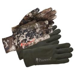 Lot de 2 Gants Sous-gants Pinewood Furudal Strata Green - XL/2XL