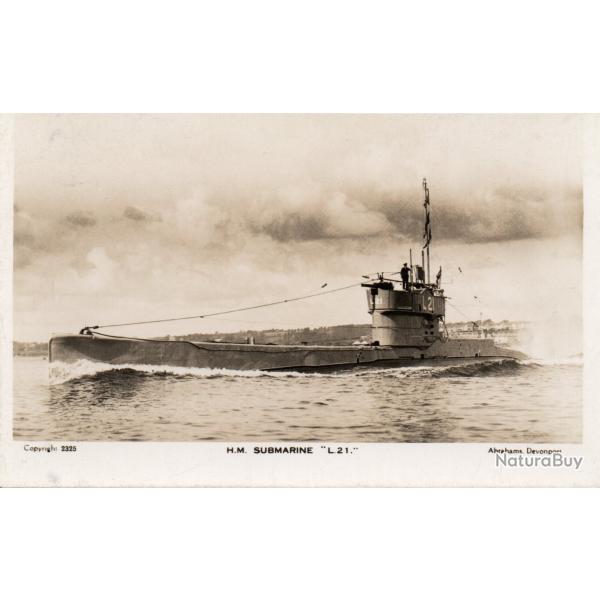 Carte postale sous-marin H.M. Submarine "L.21" -N�8124