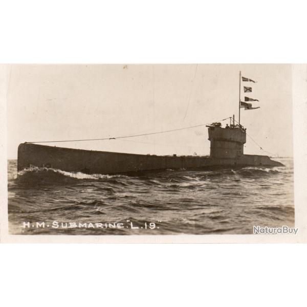Carte postale sous-marin L19 -N�8123
